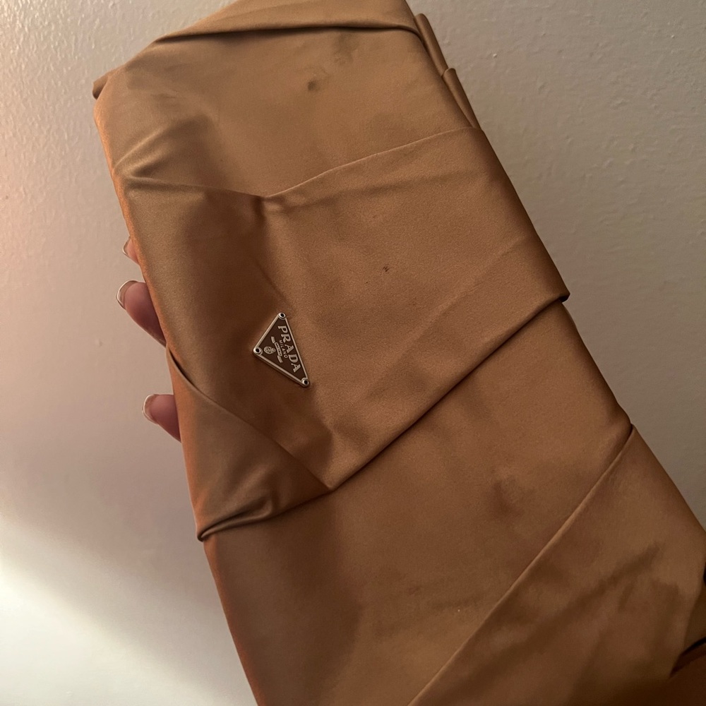 Prada Raso  Frame Clutch